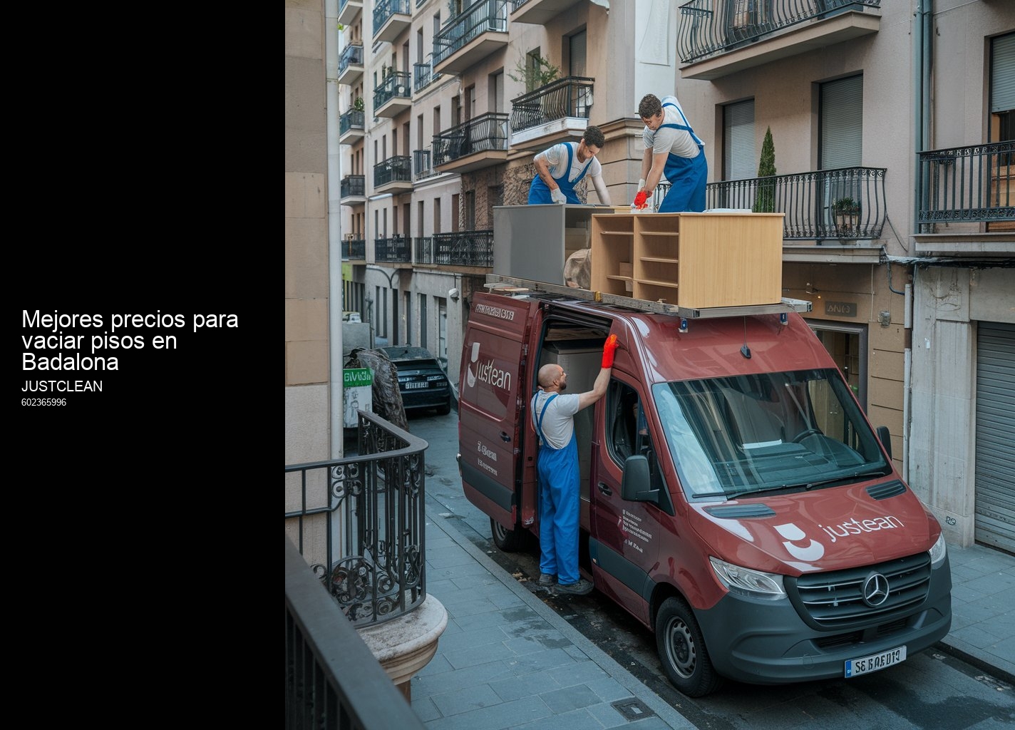 Mejores precios para vaciar pisos en Badalona