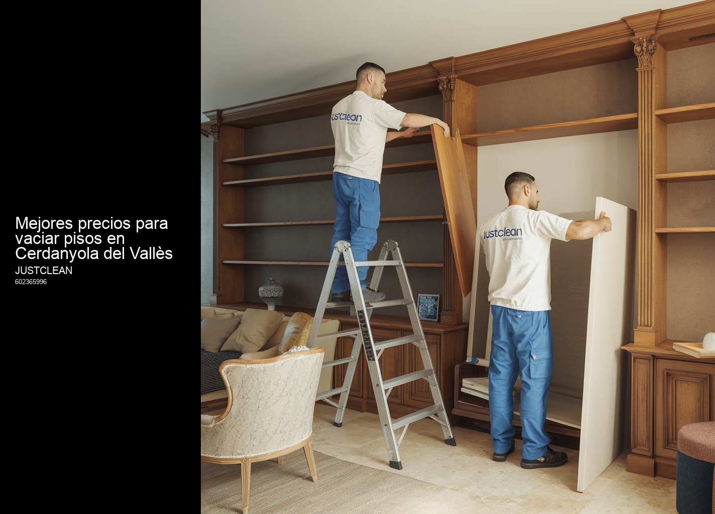 Ventajas de vender muebles usados a JustClean en Cerdanyola del Vallès