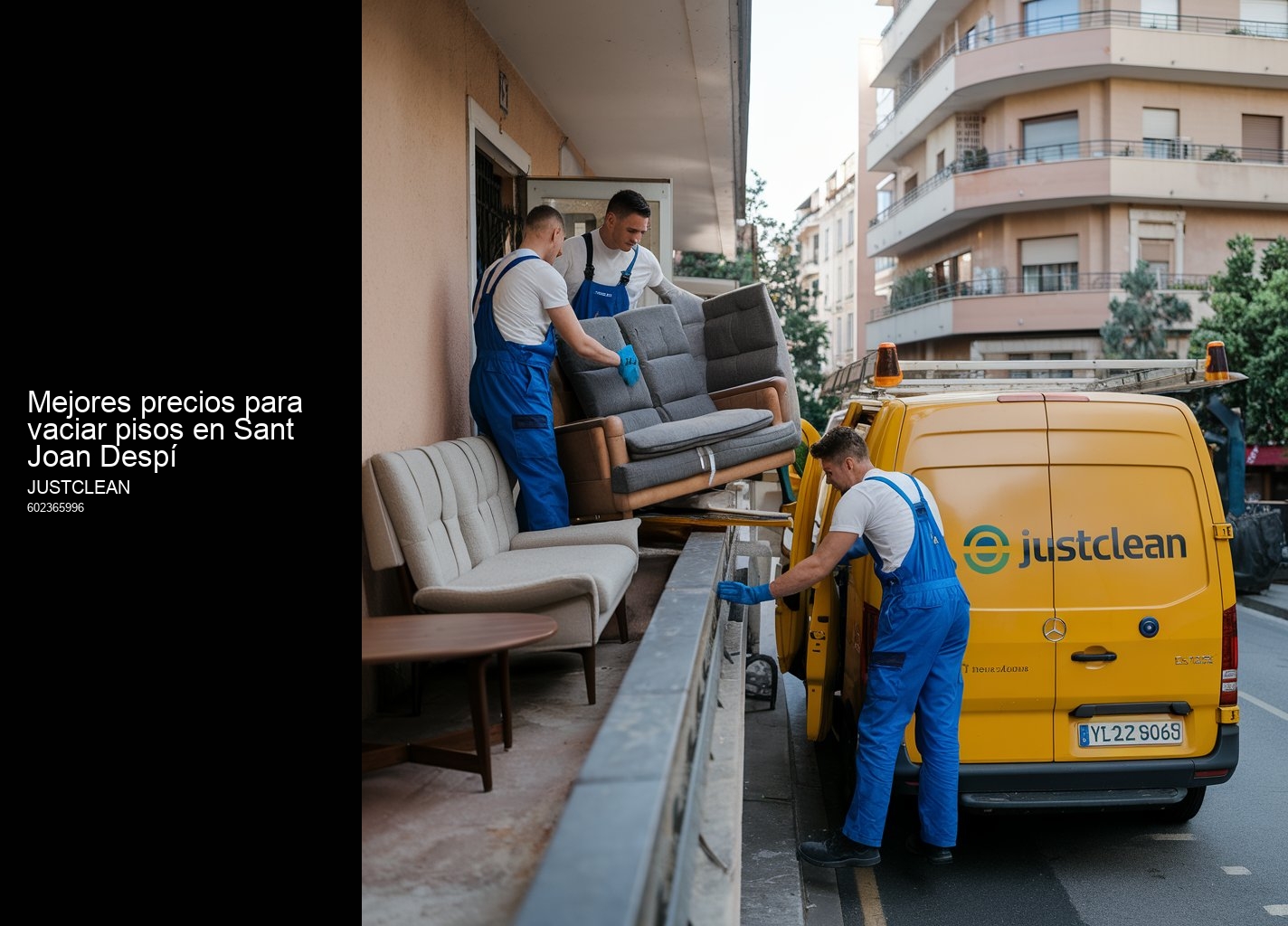Pasos para solicitar un vaciado de piso sin coste con JustClean
